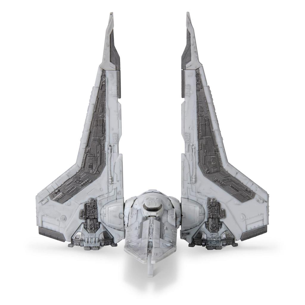 Star Wars Micro Galaxy Squadrons Bo-Katan Kryze's Gauntlet Starfighter - 5-inch Starfighter Class Vehicle with 1-inch Microfigure Accessory