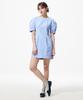 Majo Factory Denim Mini Dress [Pure Blue]