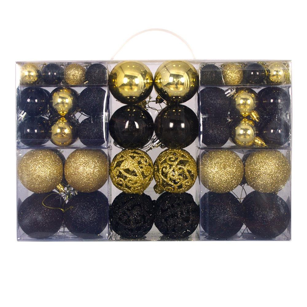 

8 Colors Christmas Ball Set Plastic Xmas Ornament Ball High-quality Xmas Baubles Storefront 8