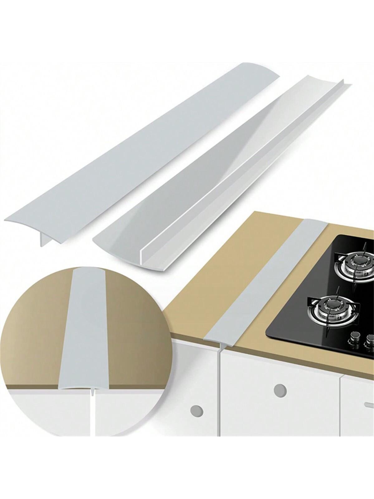 

Силиконовые накладки на зазоры плиты, масло- и грязеотталкивающие, термостойкие, полоска для газовых зазоров, мягкая уплотнительная лента, наполнитель для зазоров духовки, уплотнители 1PC белый