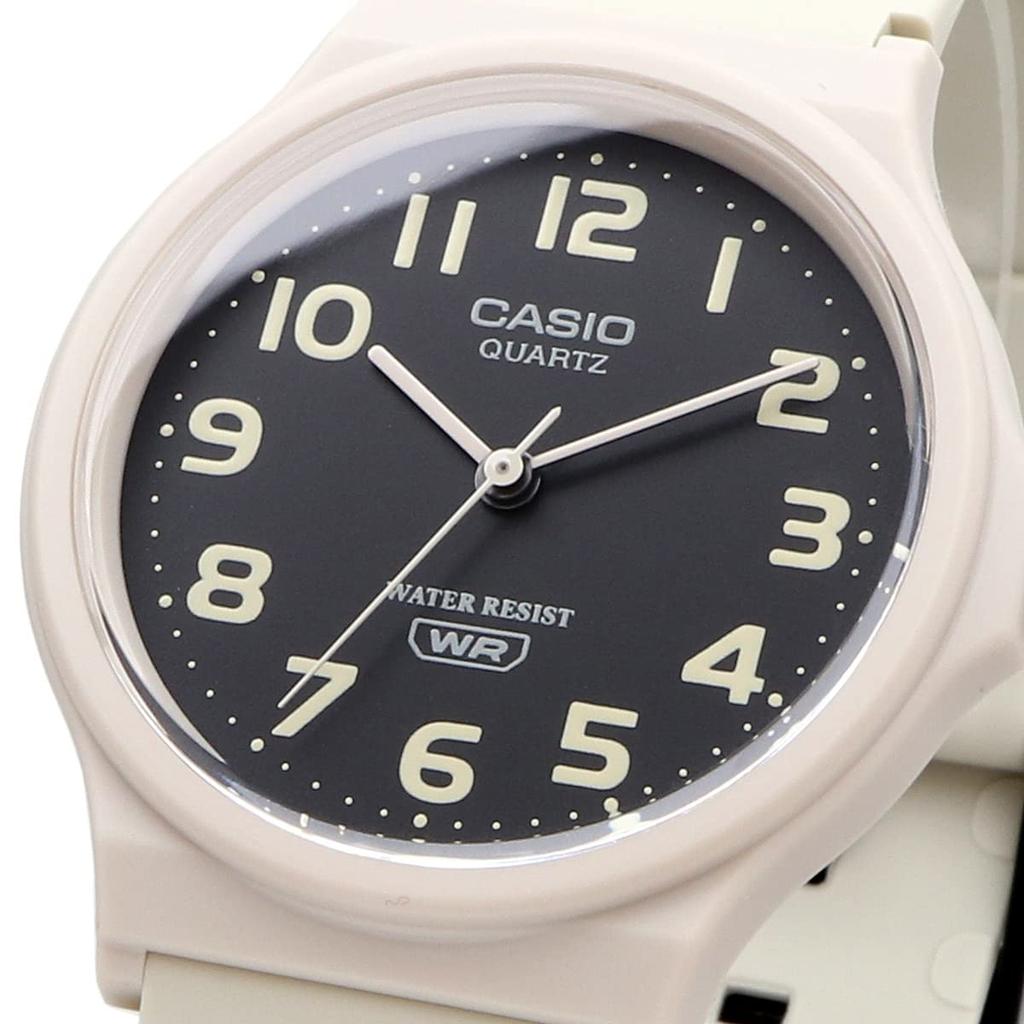 Casio Analog Watch MQ-24UC-2B / -24UC-8B with Urethane Strap, Unisex, Matte Navy / Matte Beige, Overseas Model [Parallel Import]