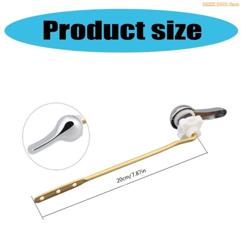 K1AE Toilet Tanks Flush Lever Flush Handle Trip Lever Universals Front Mount Handle