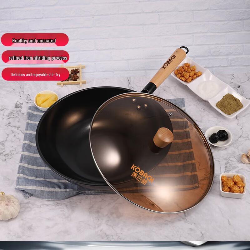 

KOBACH Iron Stir-Fry Wok