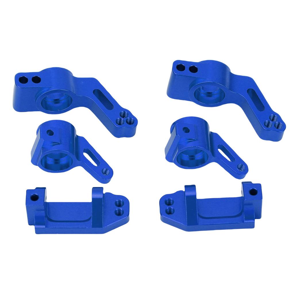 RC Car Front Steering Cup Front C Seat Rear Axle Seat Kit Fit for Traxxas Slash 2WD Aluminum Alloy RC Car Upgrade Parts