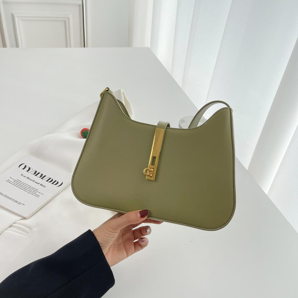 2023 New Fashionable Minimalist Crossbody Bag Pu Leather Inner Pocket Shoulder Bag