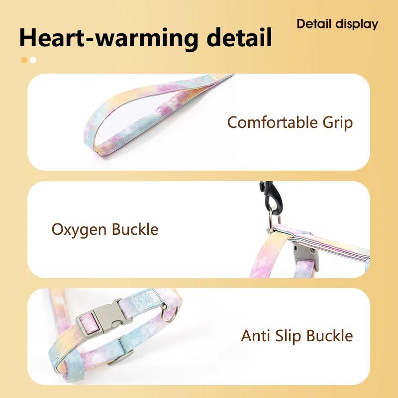 Adjustable Cat Harness And Leash Set Pet Dog Cat Vest For Small Medium Large Dogs Rope Set Pug Outdoor Walking Lead
