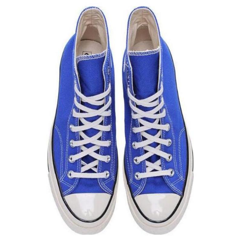 Converse Chuck 70 Comfortable & Versatile Durable & Lightweight High Top Espadrilles Unisex Blue