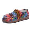 Fashion Shoes Female 2025 Lace-up Women's Flats Fashion Printing Hot Sale Plus Size Best Seller Light Outdoor Casual Flat Single Shoes