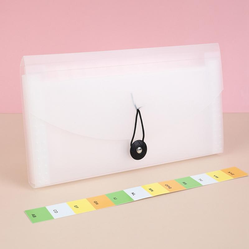 Taška organizér na účtenky Složka Úložný prostor na faktury Složka na účty Taška na spisy Vícevrstvá Velkokapacitní Klasifikační informační taška Dokument