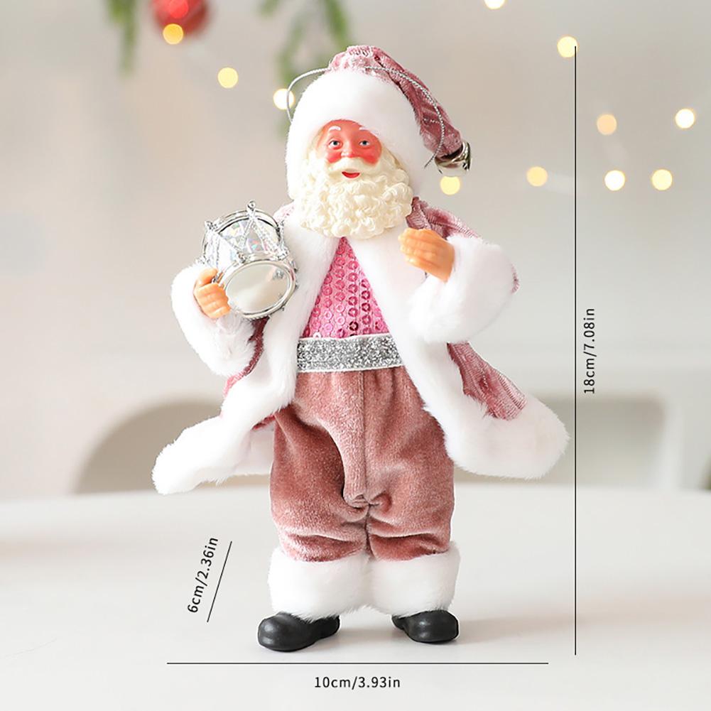 Santa Claus Christmas Tree Pendant Christmas Santa Statue Holiday Ornament Christmas Atmosphere Hang Figurine Navidad Natal Gift