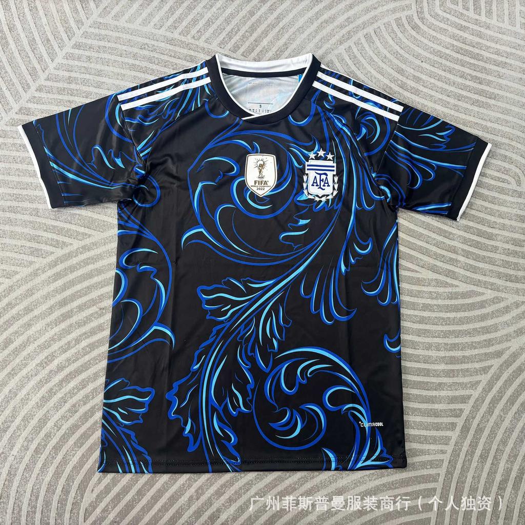 Fußballtrikot Weltmeisterschaft Großhandel Brasilien Argentinien Arsenal Palästina Barcelona Kroatien Frankreich Trikot