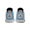 Air Jordan 4 Retro PS University Modré dětské tenisky Tech-Šedá Bílá Černá BQ7669-400