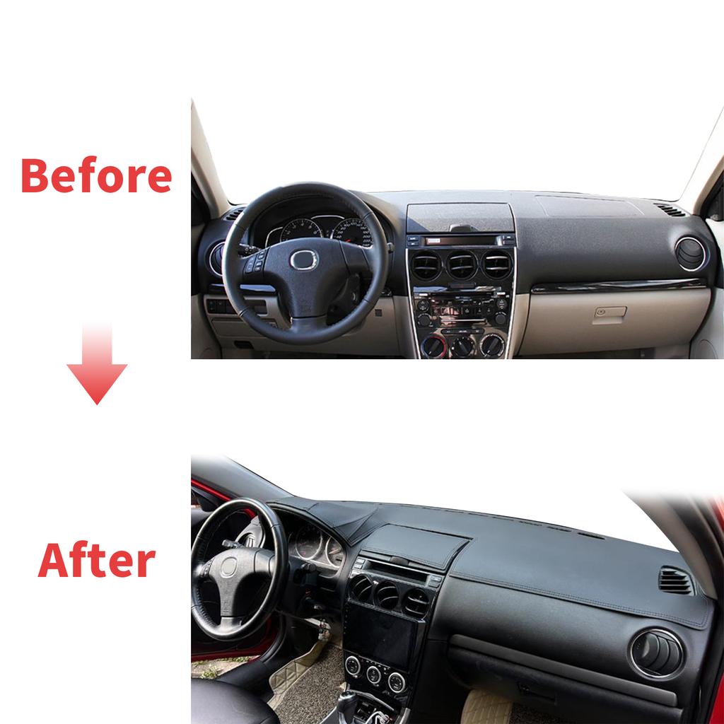fit for Mazda 6 2002 2003 200-2008 Atenza Mazda6 Car Accessories Dashmat Dashboard Cover Pad DashMat Sunshade Protective Carpet