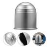 uxcell Trailer Hitch Ball Cover Waterproof Dustproof for Car Trailer RV Boat Universal 50mm Inner Diameter Silver Tone 2pcs
