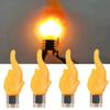 1pcs 30pcs 100pcs Led COB Flash Candles Edison Flame DC 3V-5V Warm White 2200K LED Filament Diode DIY Christmas Party Decoration