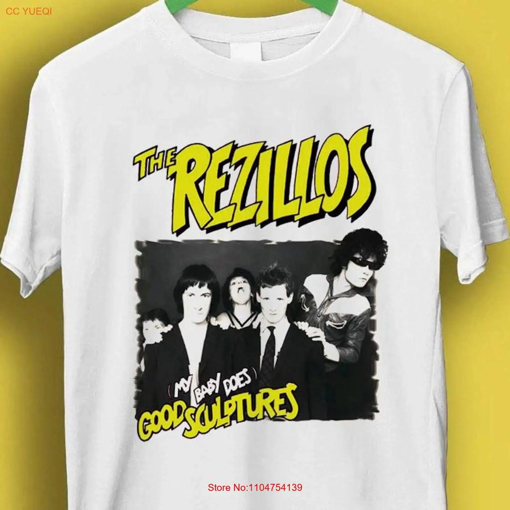 The Rezillos Good Sculptures Music Best Seller T Shirt P1993 vintage Washed Soft Stylish streetwear designer clothes fashion