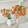 Artificial Spring Flowers Realistic Faux Wildflowers with Stem Colorful Floral Bouquet for Vase Indoor