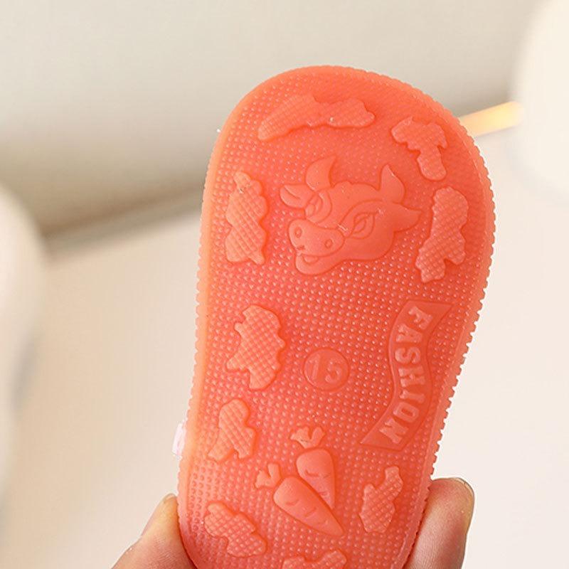 Scarpine da Bambino Cartone Animato Squeaky Nuovi Arrivi Primi Passi per 0-2 Anni, Scarpe da Bambino Casual Cool Unisex con Suola Morbida