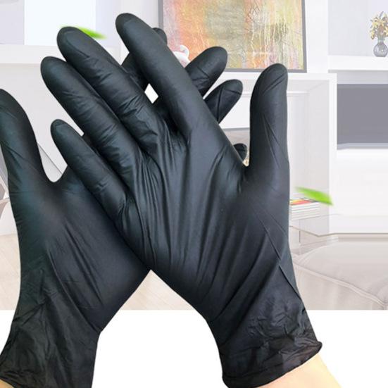 100Pcs Disposable Elastic Nitrile Rubber Tattoo Beauty Clean Protective Gloves