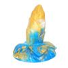 GEEBA New Men And Women Sexy Novelty Sm Sex Prop Colored Silicone Butt Plug Huge Dildo Soft Ass Plug G Spot Masturbation Sex