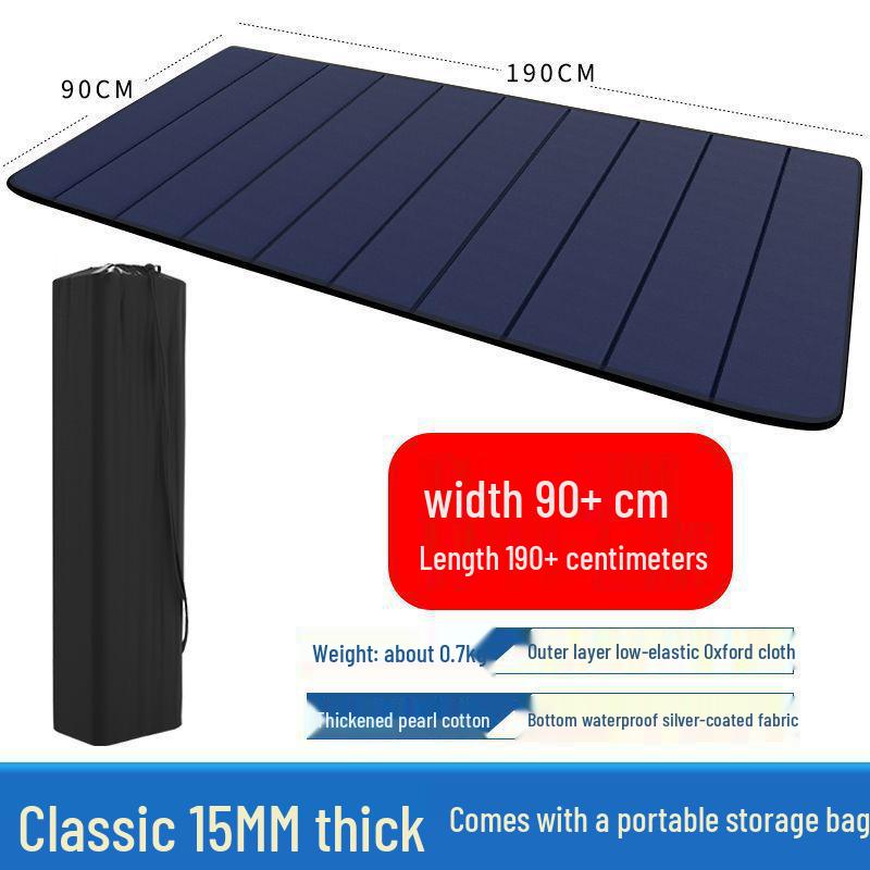 Thickened Waterproof Folding Sleeping Pad: Moisture-Proof Yoga and Nap Mat for Camping and Office Use