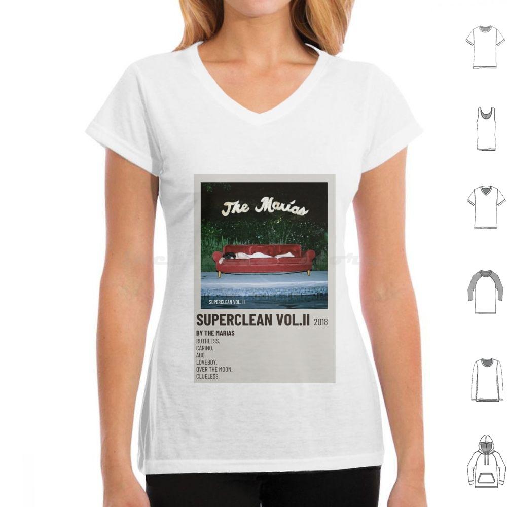 

Superclean T Shirt Cotton Men Women DIY Print Music Song Album Cover Band Alternative Indie Music Albums Musics Marias 4XL