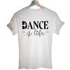 Divertenti Ballerine Danzatrici di Balletto Danzanti Magliette Casual in Cotone T-shirt Fitness Oversize Unisex Streetwear T-shirt Abbigliamento Unisex