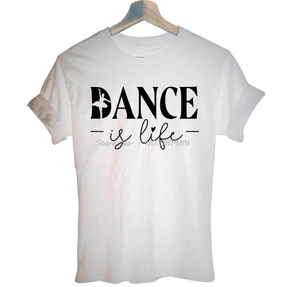 Divertenti Ballerine Danzatrici di Balletto Danzanti Magliette Casual in Cotone T-shirt Fitness Oversize Unisex Streetwear T-shirt Abbigliamento Unisex
