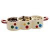 2 in 1 Dried Fruit Plate Creative with Drainer Fruit Drain Basket Portable Double-layered Snack Storage Box Kitchen Organizer