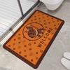 Toilet Diatom Mud Cushion Absorbent Floor Mat Bathroom Door Mat Household Toilet Door Carpet Light Luxury Non-slip Foot Mat