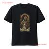 THY ART IS MURDER Evil Pope Men's T Shirt Vintage Washed Streetwear Versatile Stretched Graphic