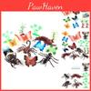 Educational Pvc Insect Model Kit With Six Butterflies And Various Bug Figures