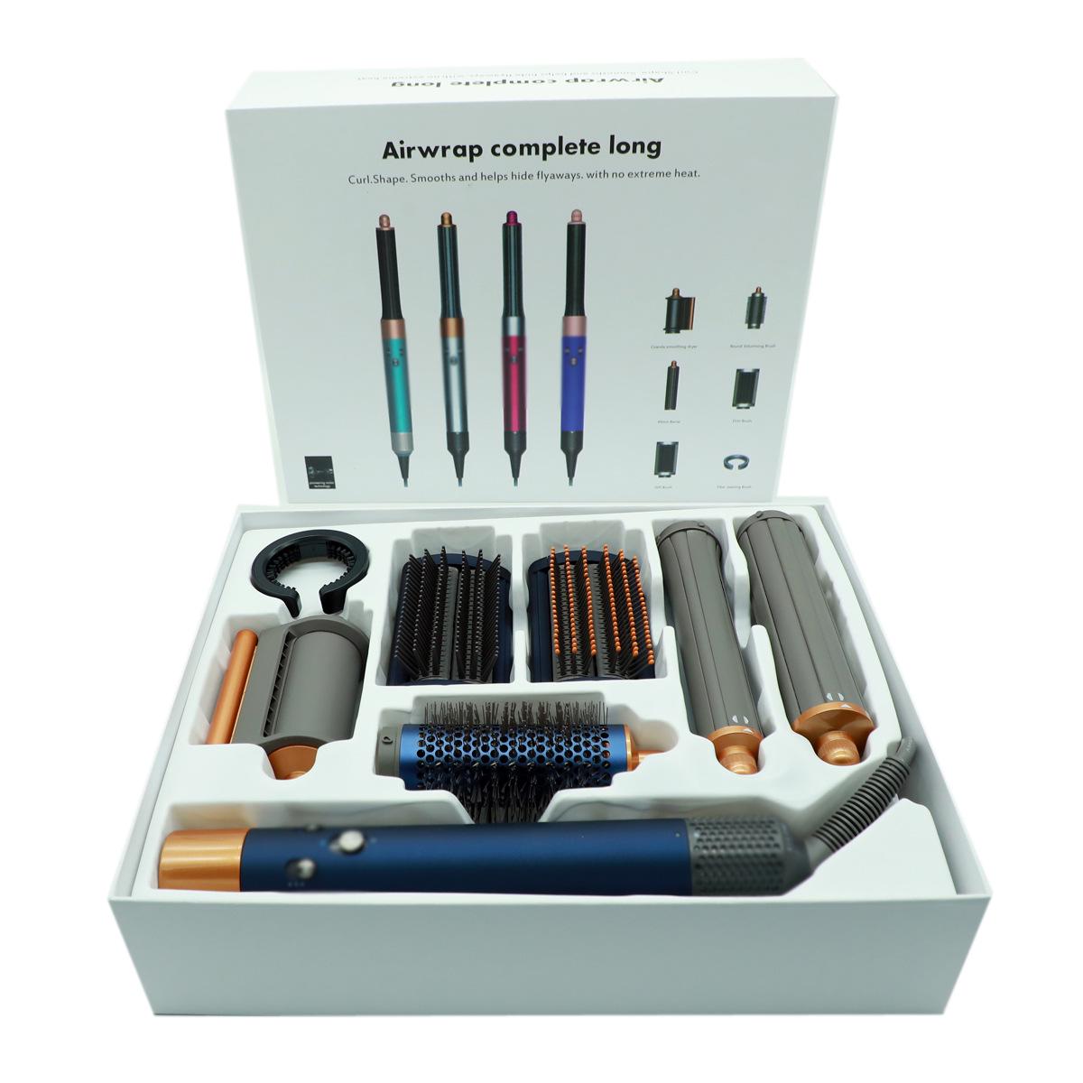 HS05 Многофункциональный стайлер для волос 7-в-1: Плойка, Выпрямитель и Фен EU Plug