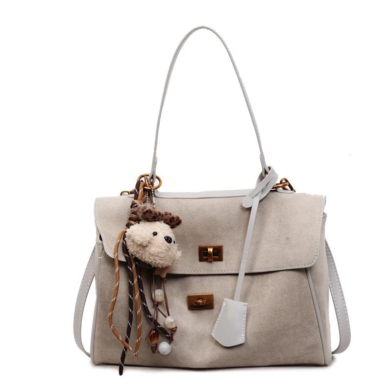 

2025 Модная женская сумка-тоут большой вместимости для поездок на работу - Высококлассная, в ленивом стиле, на плечо и через плечо Bag Only