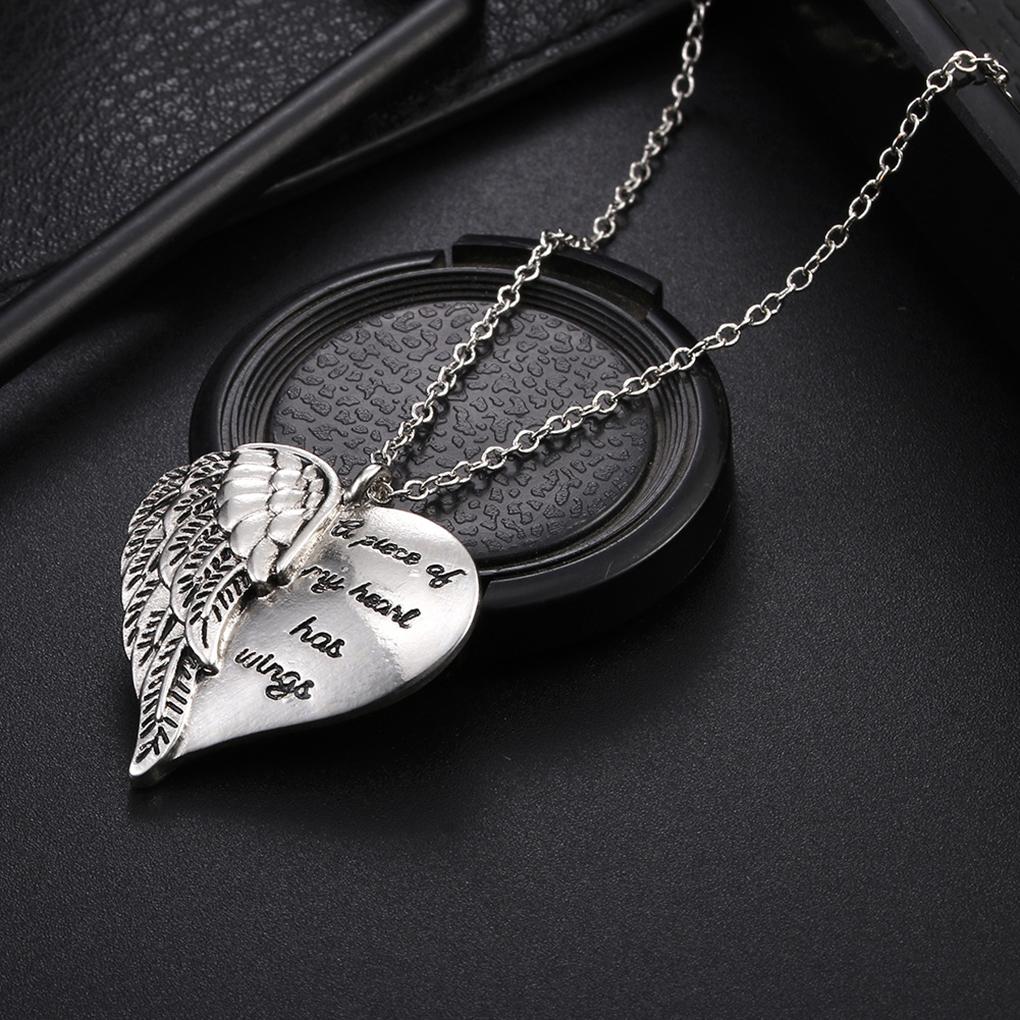 Heart-Shaped Pendant Alloy Neck Chain Women Girls Necklace Jewelry Neck Accessories Birthday Gift