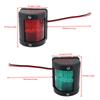 Red Green Light LED Signal I Light 12V 24V  Navigation Light for Marine Boat Yacht Marine Sailing Waterproof Ship Anchor Light
