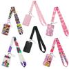 2D 1 Heart-shaped Lanyard, Key Lanyard, ID Badge Lanyard, Gym Phone Lanyard, USB Lanyard, DIY Lanyard, Sling Lanyard