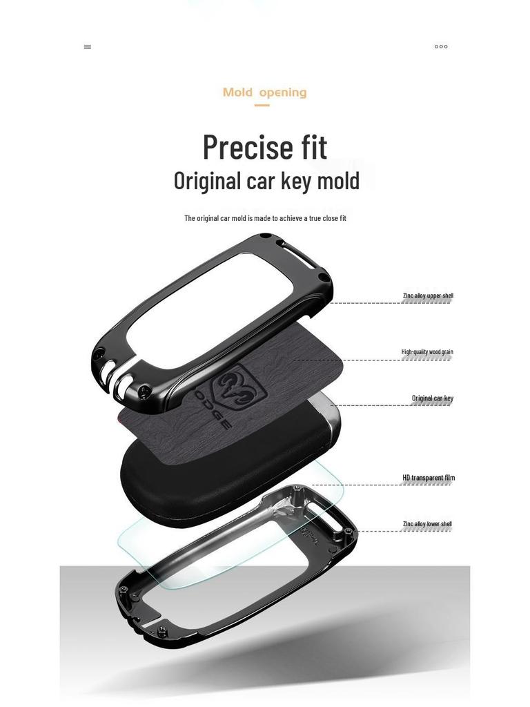 Dodge Journey Key Cover for 2013-2016 Models