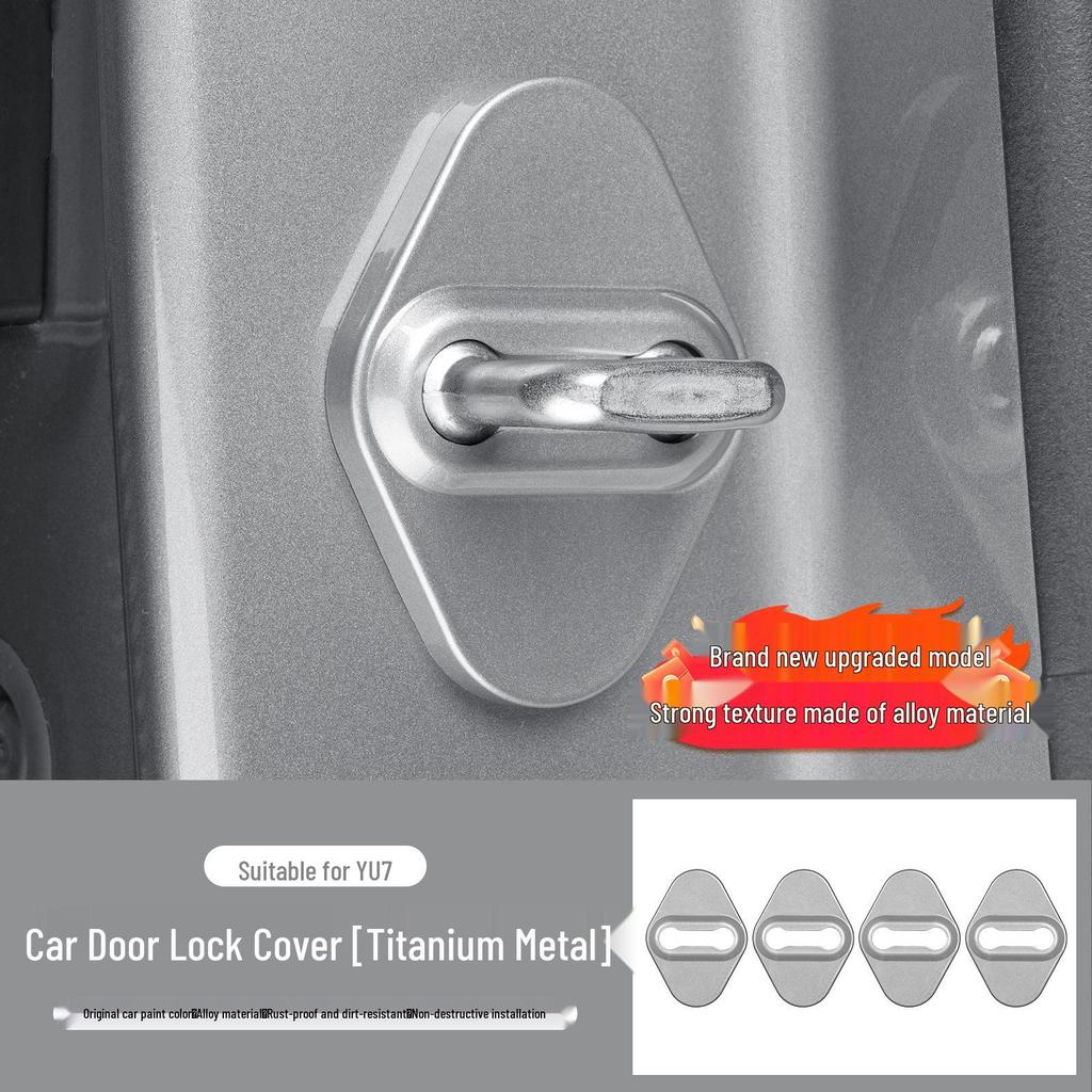Shock-Absorbing Cover for Xiaomi YU7 Door Lock: Anti-Rust, Full Coverage Protection