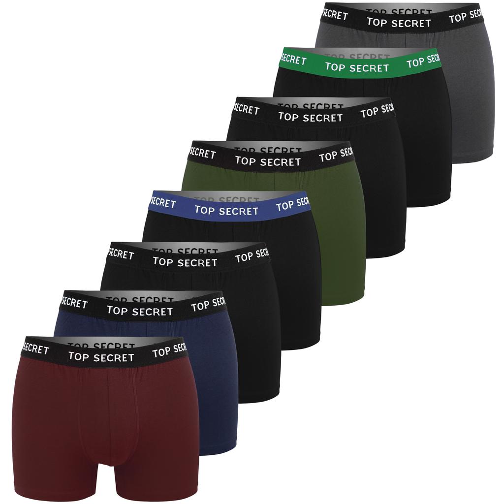 8 Pcs. Boxers - Men's - Quality, Cotton, Comfort, Breathable - Underpants - Durable Men's Underwear