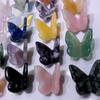 Natural Mixed Quartz Crystal Healing Stone Craft Crystal Animal Butterfly Decoration