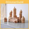 Building Wooden Classic Blocks Kid Nontoxic Water Based Finish For Play Creative