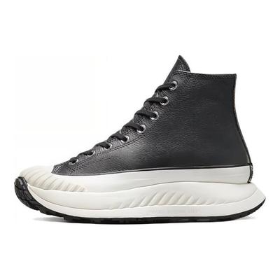Chuck 70 AT-CX Δερμάτινα Άνετα Πλατφόρμα Αντοχή στη Φθορά Ψηλά Καλτσάκι Τρόπος Ζωής Καθημερινά Παπούτσια Unisex Μαύρο