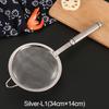 Fine Mesh Skimmer Spoon Stainless Steel Tea Strainer New Food Strainer  Juice Filtering