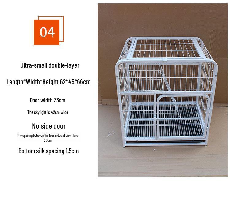 Two-Story Indoor Cat Villa: Space-Saving Cat House and Bed for Small Apartments