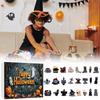 Halloween Geist Skelett Kürbis Harz Schreibtischkalender Countdown Party Dekor Für Zuhause Büro