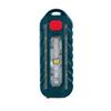 1Pc Multifunction Red and Blue Warning Light USB Charging Bicycle Tail Light LED Waterproof Police Shoulder Clip Helmet Lamp