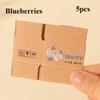 5Pcs 6 Styles Carton Express Box 1:12 Doll House Decor New Decor Toy  Dollhouse Decoration