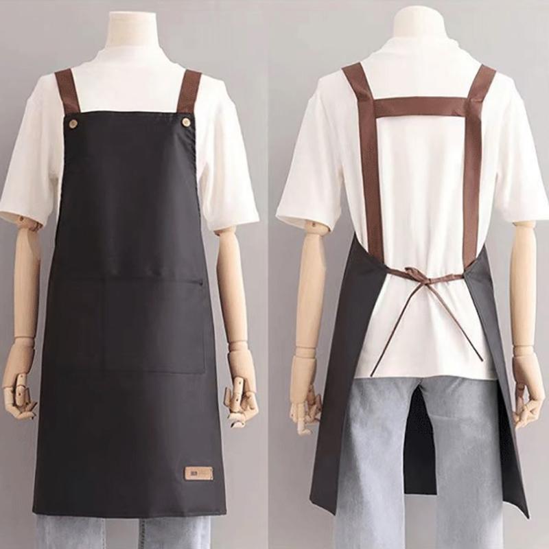 Vodotěsná zástěra Odolná proti nečistotám Zástěra Kuchyňské olejivzdorné oděvy na vaření bez rukávů Zástěry na vaření Příslušenství na čištění kuchyně