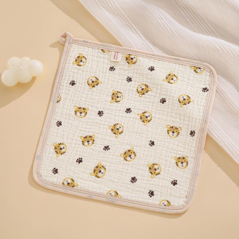 Pure Cotton Baby Gauze Towel & Small Drool Bib Set for Newborns - Soft & Gentle A-Class